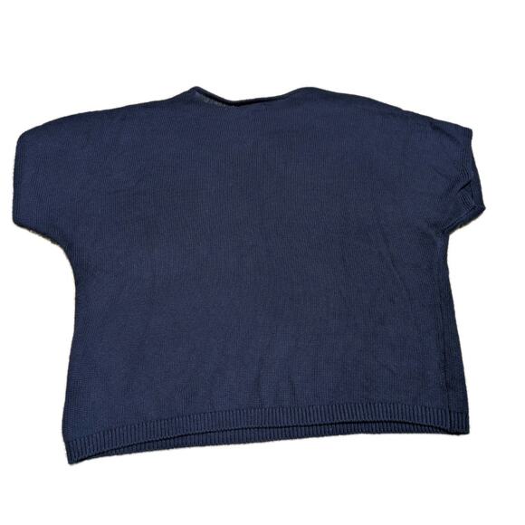 Brit Ty Star Pattern Pullover Sweater - Women's 1X NWT 100% Cotton - Picture 3 of 7